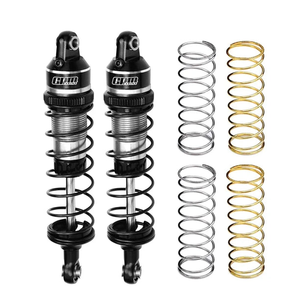 GPM for TRAXXAS Mini Maxx Monster Truck 107154-1 RC Car Upgrade Parts Metal 7075 Alloy 87mm Front Rear Shock Absorber 3760 10765