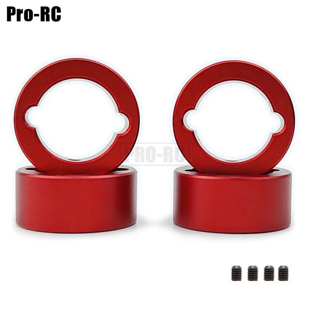 4Pcs Output Drive Cup Sleeves Aluminum 7075-T6 For Traxxas 1/8 SLEDGE OFF-ROAD 95076-4 #9583 Rc Upgrade Parts