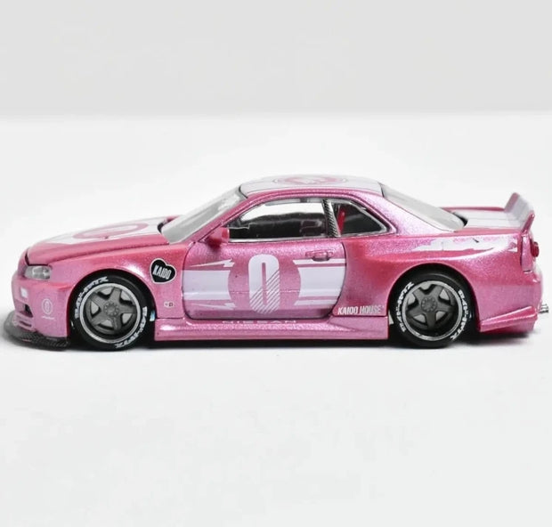 1:64 Kaido House x MINI GT Nissan Skyline GTR R34 Diecast Model