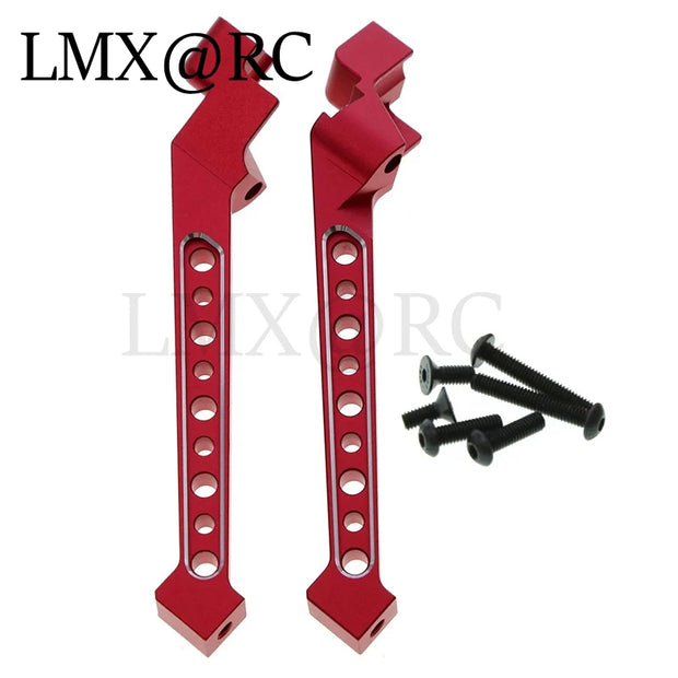 LMX RC TRAXXAS 1/8 SLEDGE 4WD Metal Upgrage Swing Arm Steering Cup Gearbox C Base For RC Car