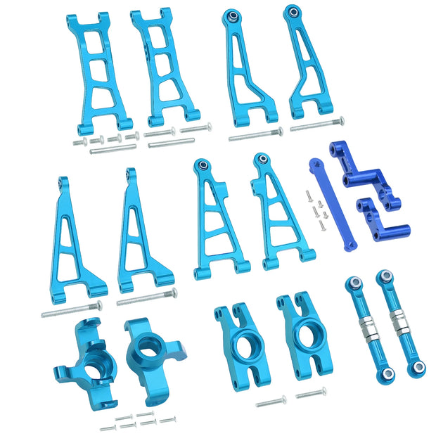 Mjx Hyper Go H16 16208 16209 16210 Metal Suspension Swing Arm Driver Shaft Shock Absorber Steering Group Assembly RC Car Part