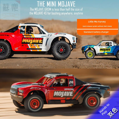 Arrma Mojavi 1/14 Mojave Grom RC Remote Control Electric Brushed Short Card Off-Road Vehicle RTR