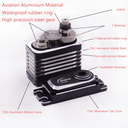 Brushless Digital Servo 50kg 80kg HV Large Torque Steel Metal Gear Waterproof IPX8 Motor For RC Car Xmaxx Crawler Robot Parts