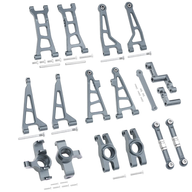 Mjx Hyper Go H16 16208 16209 16210 Metal Suspension Swing Arm Driver Shaft Shock Absorber Steering Group Assembly RC Car Part