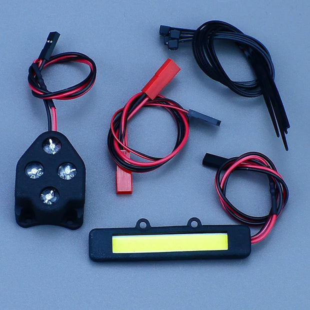 For 1/8 Traxxas Sledge 4WD Monster RC Truck Car LED Light Spotlight Headlight Taillight Set