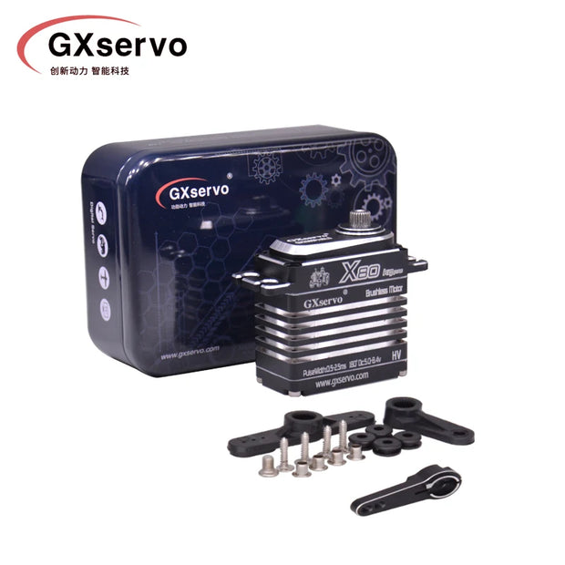 Brushless Digital Servo 50kg 80kg HV Large Torque Steel Metal Gear Waterproof IPX8 Motor For RC Car Xmaxx Crawler Robot Parts