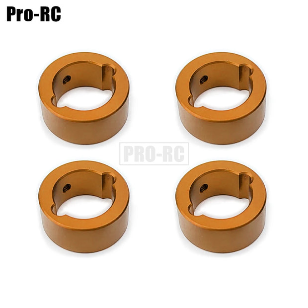 4Pcs Output Drive Cup Sleeves Aluminum 7075-T6 For Traxxas 1/8 SLEDGE OFF-ROAD 95076-4 #9583 Rc Upgrade Parts