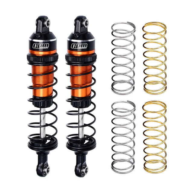 GPM for TRAXXAS Mini Maxx Monster Truck 107154-1 RC Car Upgrade Parts Metal 7075 Alloy 87mm Front Rear Shock Absorber 3760 10765