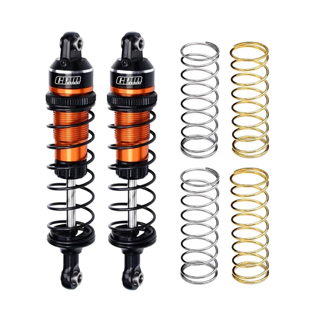 GPM for TRAXXAS Mini Maxx Monster Truck 107154-1 RC Car Upgrade Parts Metal 7075 Alloy 87mm Front Rear Shock Absorber 3760 10765
