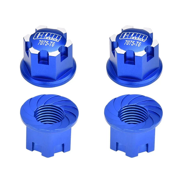 GPM Metal 17mm Wheel Nuts Tire Nut 7758 for Traxxas 1/6 XRT 1/5 X-MAXX 8S 1/10 E-Revo 2.0 MAXX WideMaxx 1/8 Sledge MAXX SLASH 6S