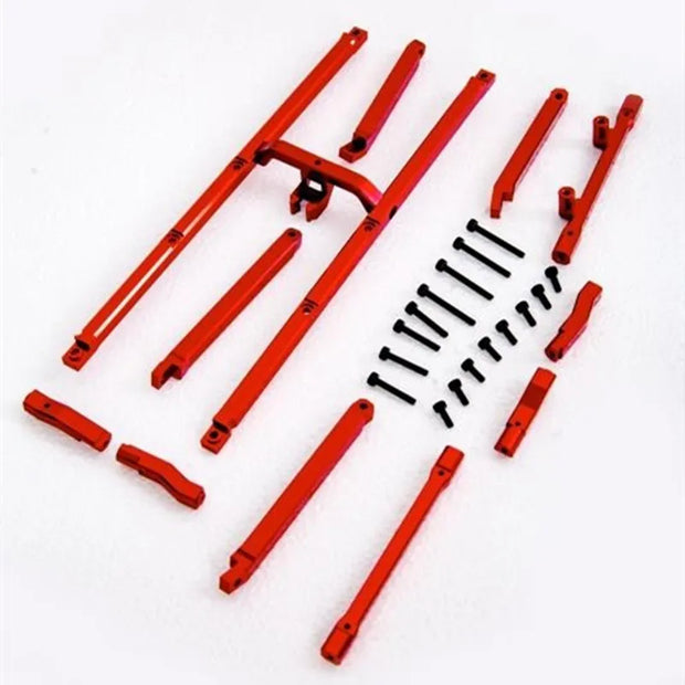 CNC Aluminum Alloy Chassis Top Brace Reinforcement Kit for 1/5 Traxxas Xmaxx X-maxx RC Upgrade Parts Accessories
