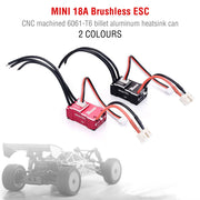 Rocket MINI RC Sensorless Brushless Motor 18A ESC Combo 2500KV-9500KV Motor for Kyosho Mr03 Pro Atomic DRZ 1/24 1/28 1/32 RC Car
