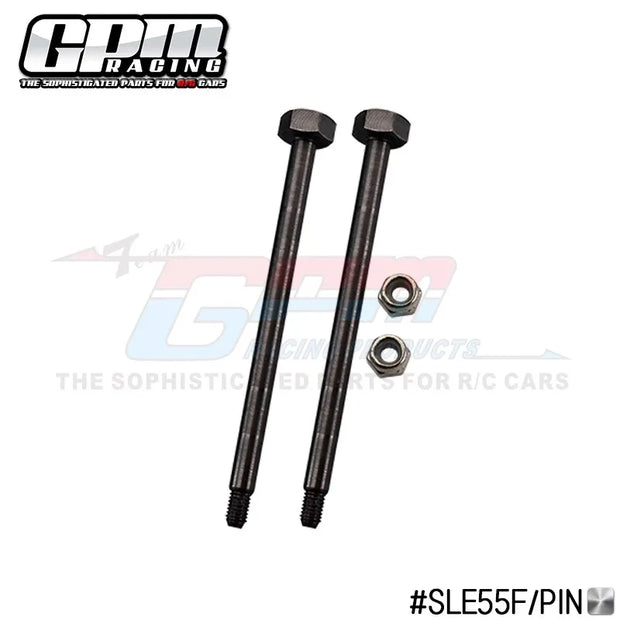 Sled Medium Carbon Alloy Steel Front & Rear A-Arm PIN Pins Upgrade parts 9541+9542+9543 Adult Rc Car For TRAXXAS 1/8 4WD SLEDGE