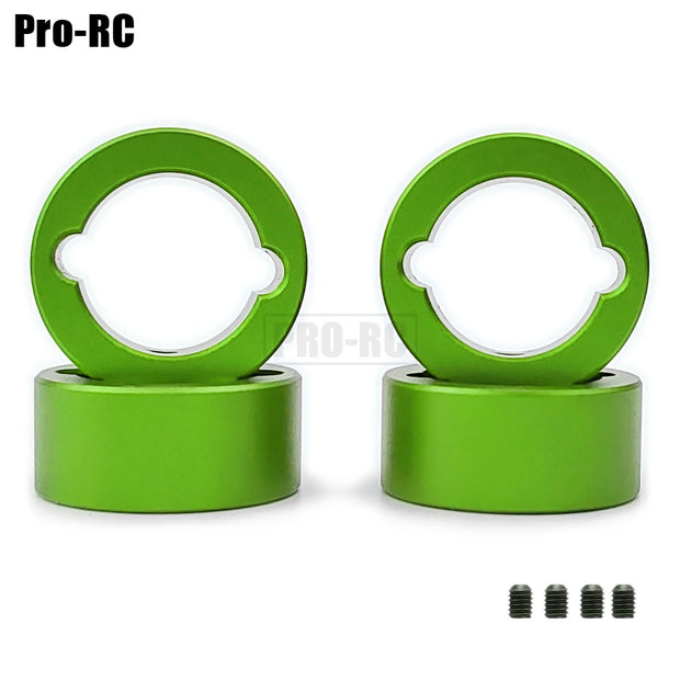 4Pcs Output Drive Cup Sleeves Aluminum 7075-T6 For Traxxas 1/8 SLEDGE OFF-ROAD 95076-4 #9583 Rc Upgrade Parts