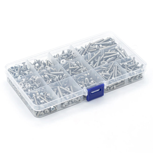 SDX RC Full Set Stainless Steel Screw Tool Upgrade Parts For RC Car 1/8 Traxxas Sledge car accessories S1045