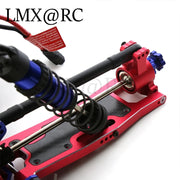 LMX RC TRAXXAS 1/8 SLEDGE 4WD Metal Upgrage Swing Arm Steering Cup Gearbox C Base For RC Car