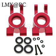 LMX RC TRAXXAS 1/8 SLEDGE 4WD Metal Upgrage Swing Arm Steering Cup Gearbox C Base For RC Car