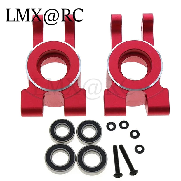 LMX RC TRAXXAS 1/8 SLEDGE 4WD Metal Upgrage Swing Arm Steering Cup Gearbox C Base For RC Car