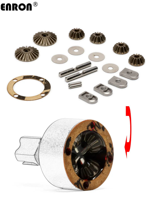 Super-Strong Diff Gear AR310436 ARAC4010 for 1/7 FELONY FIRETEAM 1/8 ARRMA KRATON TYPHON TALION LIMITLESS INFRACTION NOTORIOUS