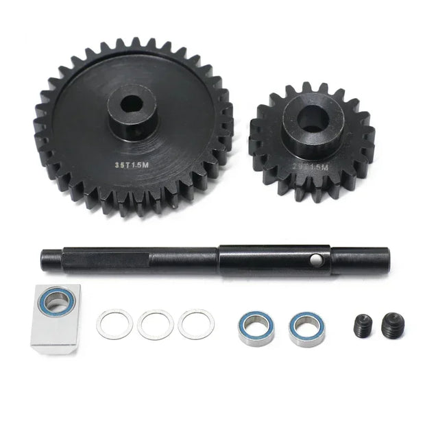 Suitable for Trxs 1/5 X-MAXX XRT 20T+30T and 25T+35T Big Teeth+Motor Teeth Kit