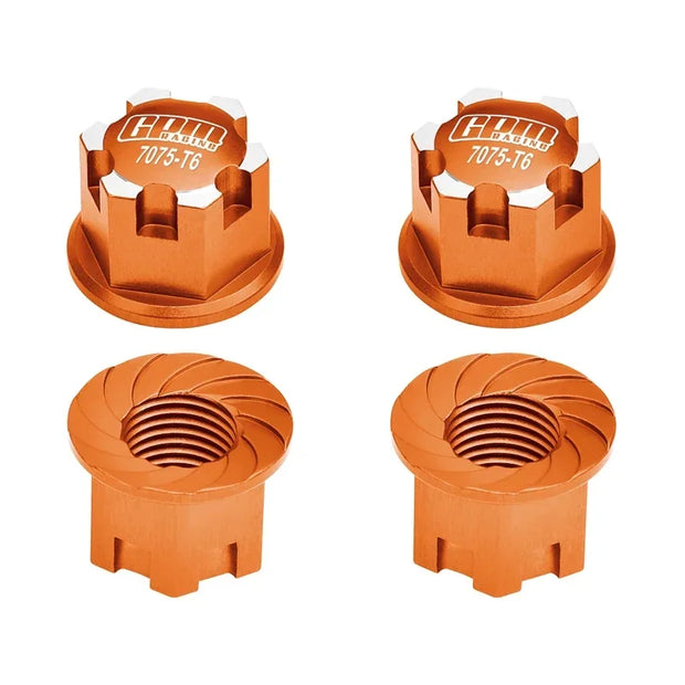 GPM Metal 17mm Wheel Nuts Tire Nut 7758 for Traxxas 1/6 XRT 1/5 X-MAXX 8S 1/10 E-Revo 2.0 MAXX WideMaxx 1/8 Sledge MAXX SLASH 6S