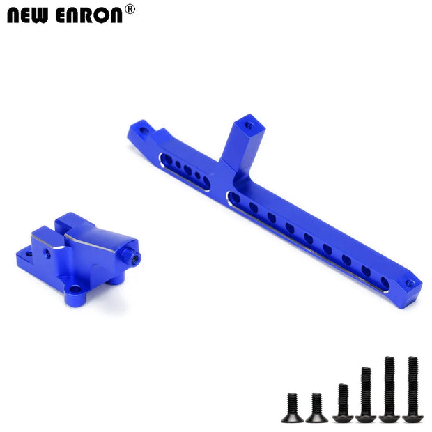 Replacement 9520 9521 Aluminum 6061 Front / Rear Chassis Brace Tower for Traxxas 1/8 4WD Brushless Monster Truck SLEDGE 95076-4