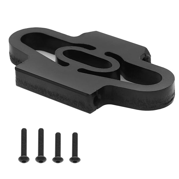 Nylon Mateiral Spoiler Mount Wing Mount Black for TRXS 1/6 4WD XRT 8S 78086-4