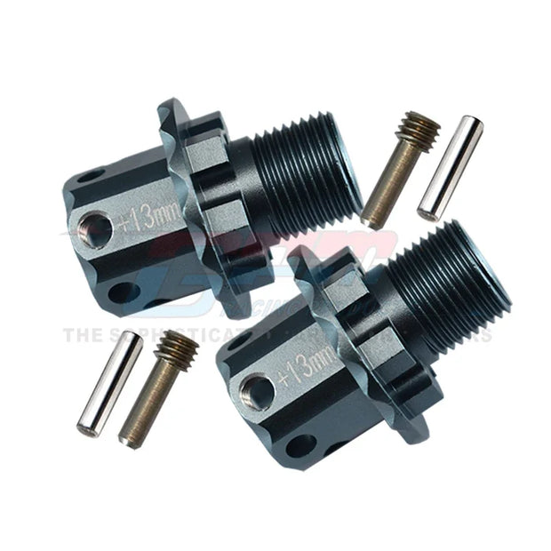 GPM Metal Alloy 13MM Extended 17mm Wheel Hubs Adapter 8654 for Traxxas 1/8 Sledge 4WD Monster Truck 95076-4 RC Car Upgrade Parts