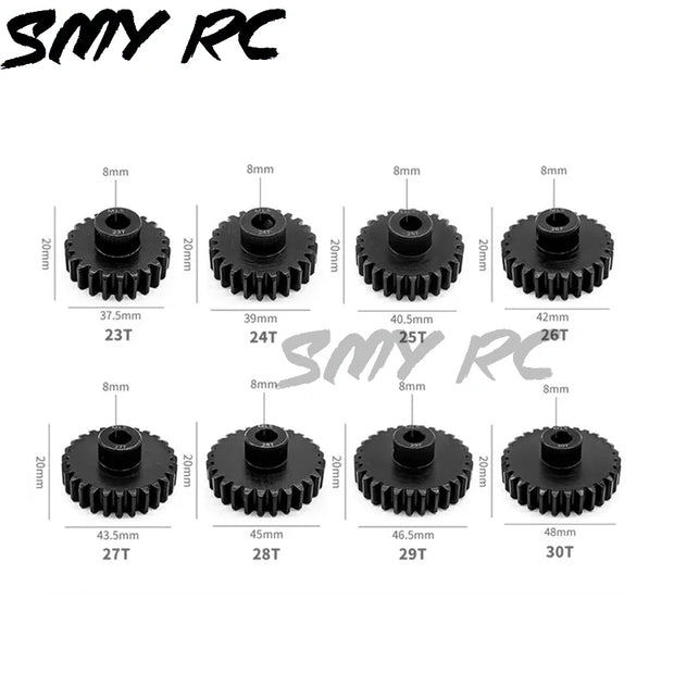 2pcs Hardened Steel 1.5Mod 35T Spur Gear and 12T 13T 20T 30T Pinion Gear Set for Traxxas 1/5 X-Maxx XMAXX 1/6 XRT Upgrade Parts