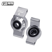 GPM 7075Alu Rear Hub Stub Axle Carriers & Oversize Bearing For TRAXXAS Mini Maxx