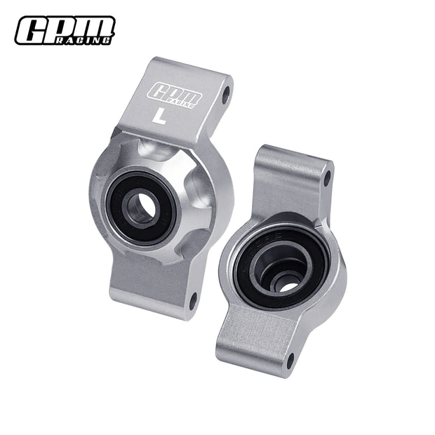 GPM 7075Alu Rear Hub Stub Axle Carriers & Oversize Bearing For TRAXXAS Mini Maxx