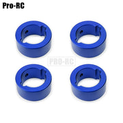 4Pcs Output Drive Cup Sleeves Aluminum 7075-T6 For Traxxas 1/8 SLEDGE OFF-ROAD 95076-4 #9583 Rc Upgrade Parts