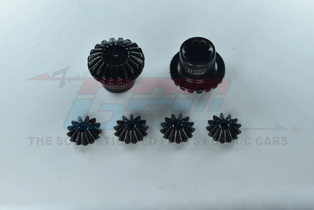 GPM Medium Carbon Steel Front/Middle/Rear Differential Gear Set For TRAXXAS XRT