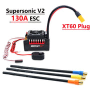 RC ESC Rocket V2 Brushless 50A 60A 90A 110A 130A 160A ESC Electronic Speed Controller for 1/7 1/8 1/10 RC Car Buggy Truck Parts