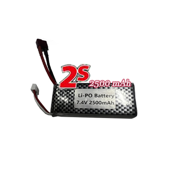 Mjx Hyper Go 14301/14302 1607/16208/16209/16210 H16 2s 3s 2500mah Battery With Charger Rc Car Accessories Toys