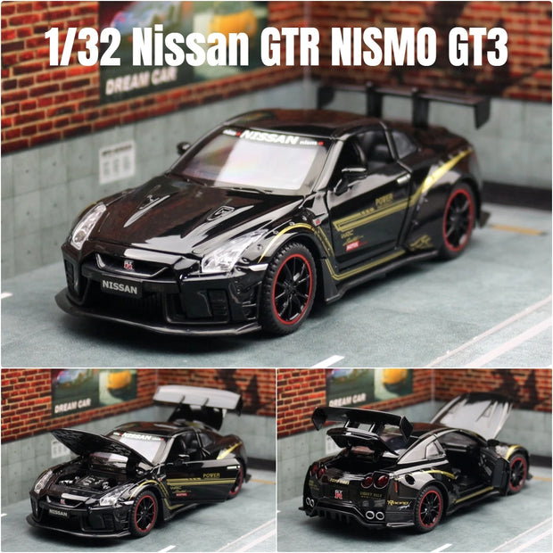 1:32 Nissan Skyline GTR R35 Nismo GT3 Diecast Model Car