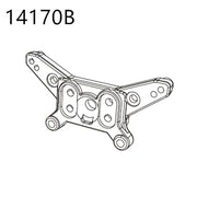 MJX Hyper Go 14209 14210 Modified Accessories Differential Shock Absorber Tire Bumper Gear Arm Shell 1/14 RC Car Spare Parts