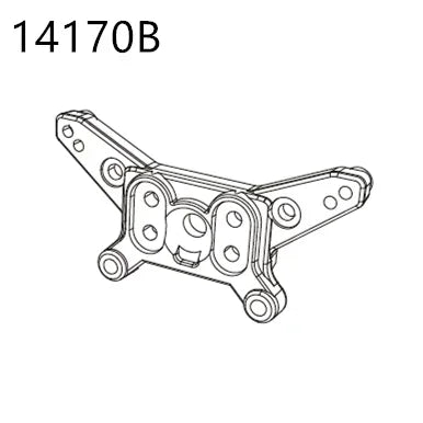 MJX Hyper Go 14209 14210 Modified Accessories Differential Shock Absorber Tire Bumper Gear Arm Shell 1/14 RC Car Spare Parts