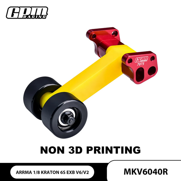 GPM Rear Wing Mount & Wheelie Arrma 1/8 Kraton 6S EXB Kraton V6 Notorious V6