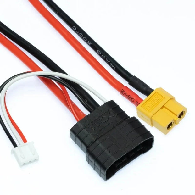 XT60 to Traxxas ID LiPo Battery Charge Adapter Cable 2S-4S