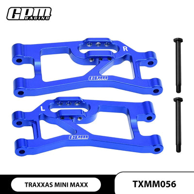 GPM Aluminum 7075 Rear Lower Arms For TRAXXAS MINI MAXX RC Parts 10730+10740