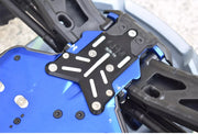 GPM Metal Front Chassis Cover Front Bumper Mount Skidplate 9535 for Traxxas 1/8 Sledge 4WD Monster Truck 95076-4 Upgrade Parts