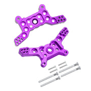 Mjx 14210 14209 H14BM Metal Steering Cup Upper Lower Swing Arm Set Shock Tower Bracket Body Post Hyper Go RC Car Upgrade Parts