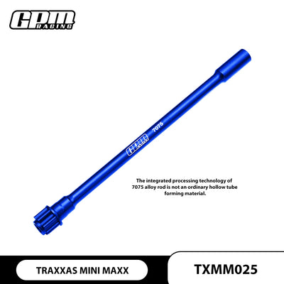 GPM 7075 Alloy Center Drive Shaft For TRAXXAS Mini Maxx Monster Truck 10755