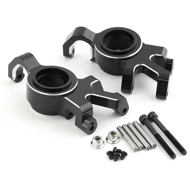 RC Car 2pcs Metal Front Steering Block for 1/5 Traxxas X-Maxx Xmaxx 6S 8S RC Monster Truck Upgrade Parts Accessories