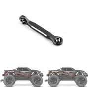 Aluminum Alloy Steering Servo Linkage Tie Rod for 1/5 Traxxas X-Maxx Xmaxx 6S 8S RC Monster Truck Upgrade Parts,Black