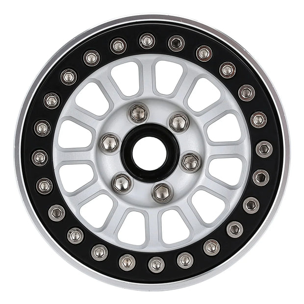 INJORA Aluminum 1.9" Beadlock Wheel Rim for 1/10 RC Crawler Car TRX-4 Axial SCX10 90046 AXI03007 Upgrade Parts
