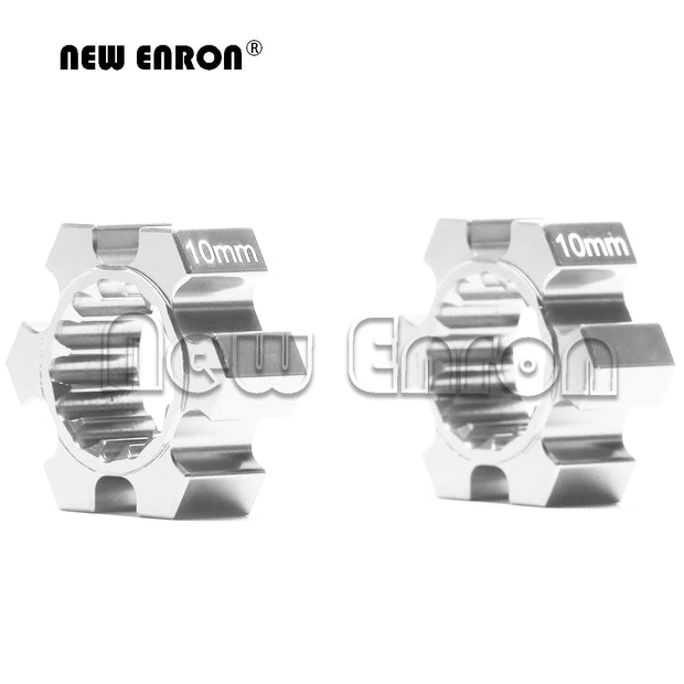 NEW ENRON 2Pcs Aluminum Wheel Hubs Hex 10mm/13mm Thickness 7756 7756X 7756R For RC CAR 1/5 Traxxas X-Maxx XMaxx 77086-4