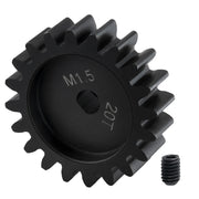 TRINOOD Steel Motor Gears M1.5 20T 25T 5mm D-aperture for 1/5 X-MAXX 6S 8S 1/6 XRT RC Buggy Truck Parts