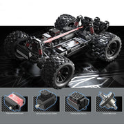 Hyper Go MJX 10208 V2 1/10 4WD Brushless RC Monster Truck